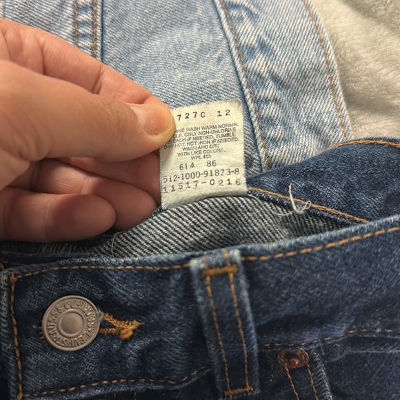 Vintage 2000’s Levi’s 517 made in USA- slim fit boot cut denim size 9L - Picture 9 of 9